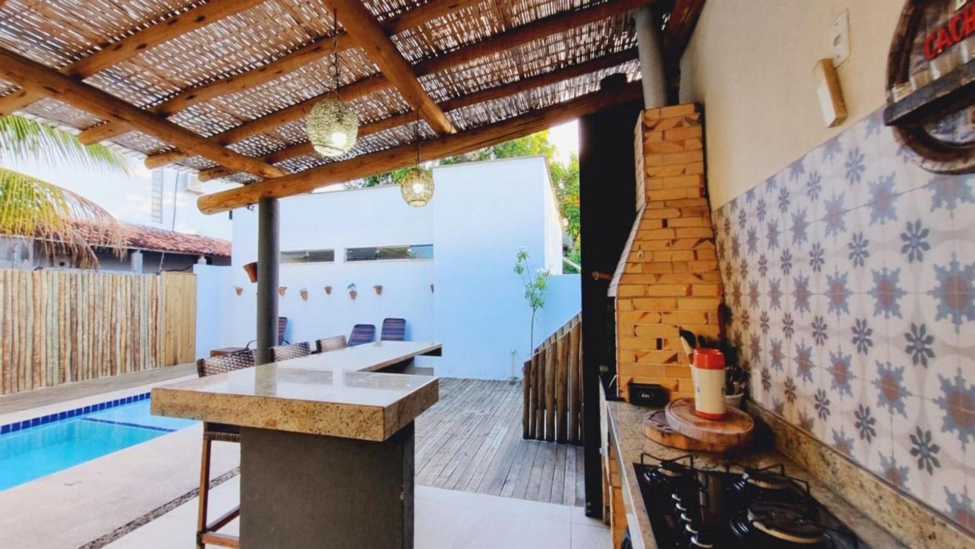 Casa Por do Sol 4 quartos piscina e área gourmet Porto Seguro Esterno foto