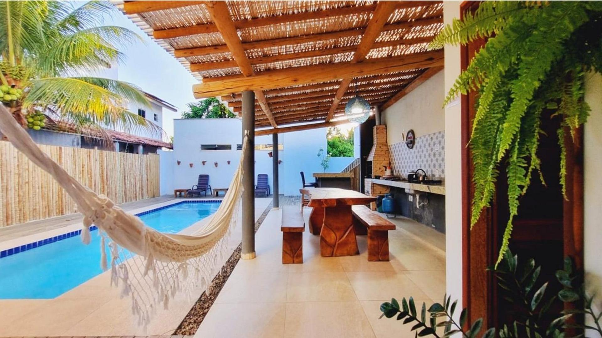 Casa Por do Sol 4 quartos piscina e área gourmet Porto Seguro Esterno foto